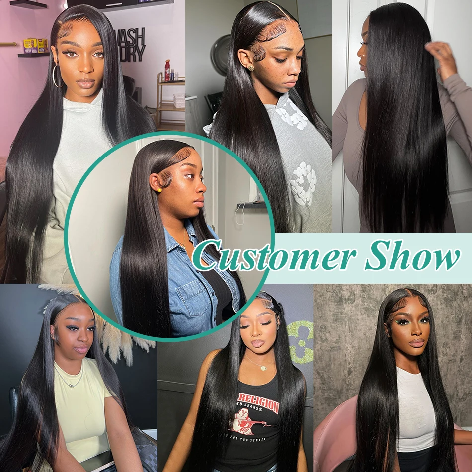 MELODIE 40 42 Inches Bone Straight Human Hair Weave Bundles Human Hair Extensions 3 4 Bundles Double Weft Bulk Braiding