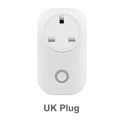 Arumny Zigbee Smart Plug with Power Monitoring and Home Automation Integration (UK Plug)