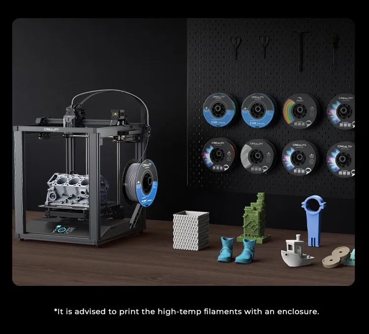 Creality Office Ender 5 S1/K1 MAX Drukarka 3D FDM CR touch automatyczne poziomowanie Drukarka 3D Ender 3 Neo 12 Sb8fcf492bfdb4efda6284679215b0d073 Creality Office Ender 5 S1/K1 MAX Drukarka 3D FDM CR touch automatyczne poziomowanie Drukarka 3D Ender 3 Neo