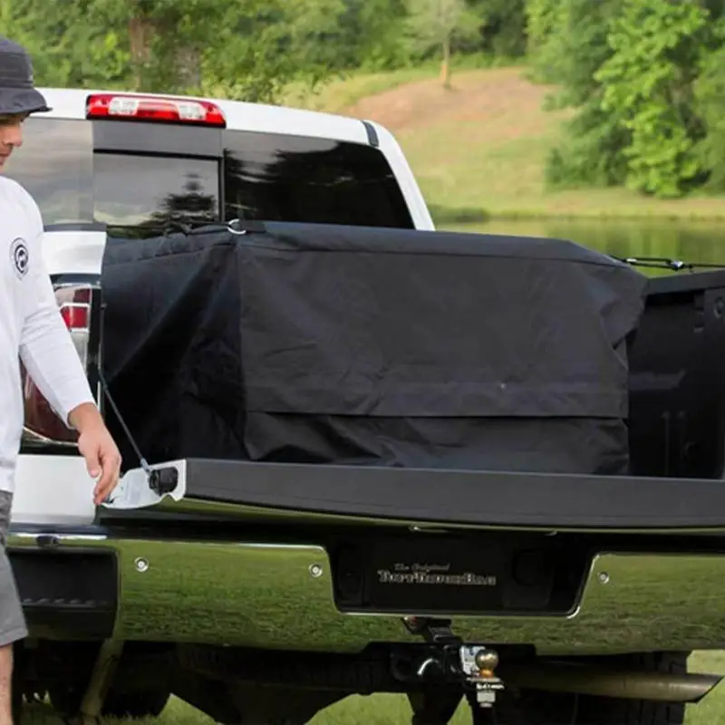 Truck Storage Bag With Cargo Net Pickup Truck Roof Bag Waterproof And Sunscreen Storage Bag Car Exterior Accessories 3