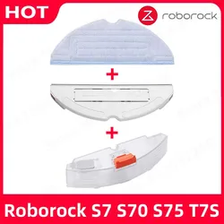 Roborock S7 S70 S75 T7S Electric Control Water Tank Spare Parts Vacuum Cleaner Water Tank Tray with Mop Cloth Accessories