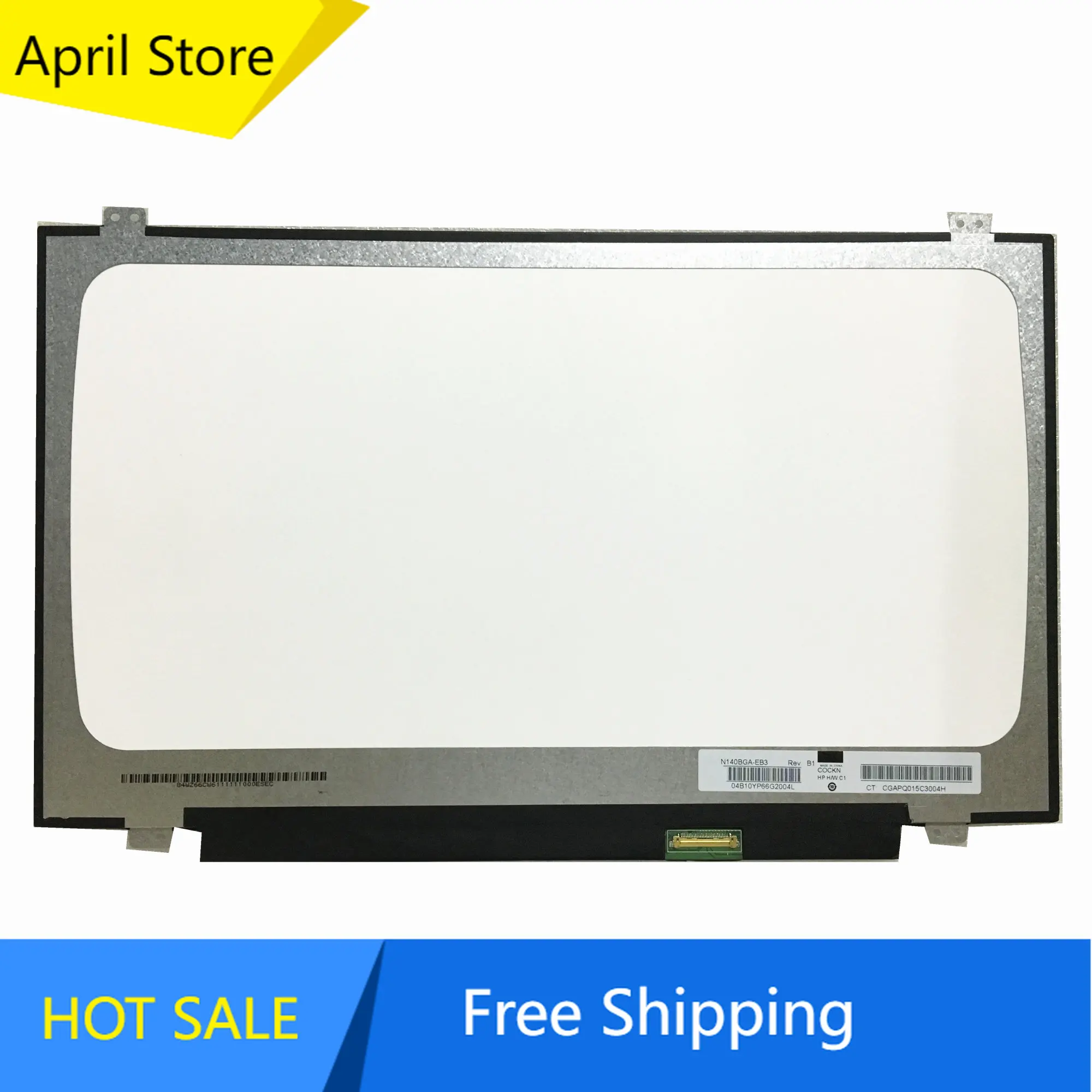 

Free shipping N140BGA-EB3 N140BGE-EB4 B140XTN02.A B140XTN02.E Laptop LCD Screen EDP 30 Pins