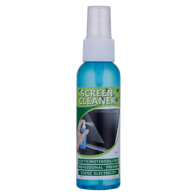 1 Set High Qulity Screen Cleaning  Brush Cloth Liquid for LCD  Tablet Phone K0AC 6