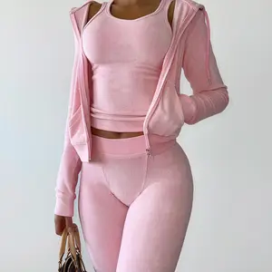 Outfits Pink Sweater Pink Sweater Set Women Two Piece