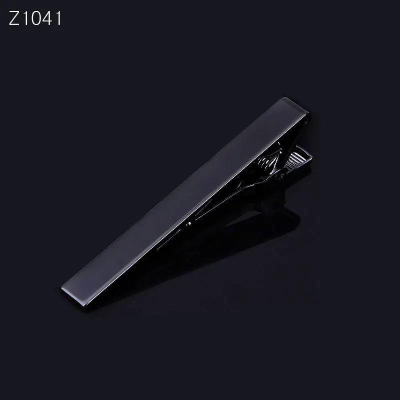 Tie clips Customization DIY Name Pattern 5.8*0.6cm Tie Clip For Men Steel Silver Color Gold Business Tie Pin Clasp Necktie