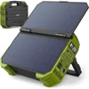 Portable Power Station 1000W with Built-in Solar Panel, 614WH/192000mAh LiFePO4 Battery Pack, Solar Generator 1