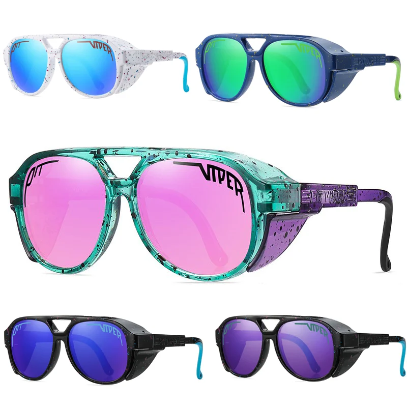 PIT VIPER Retro Sunglasses Men Women Vintage Sun Glasses UV400 Cycling Eyewear Outdoor Sport