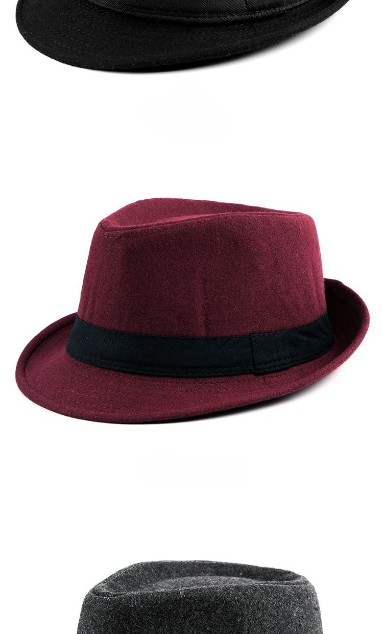 Spring Summer Men's Hats Fedoras Top Jazz Hat Bucket Bowler Hats Chapeau Hats Fedora Hat Women Black Hat Wedding Hat Caps