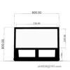 White Large 30ft Inflatable Movie Screen Outdoor Theater Oxford Foldable Home Cinema With Blower For Projector Event Party 6