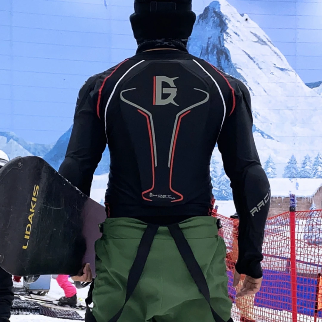 오토바이 라이딩 슈트 통기성 안티폴 재킷 모토크로스 아머 가슴 어깨 팔꿈치 보호대 스키 보호 장비 아머 슈트