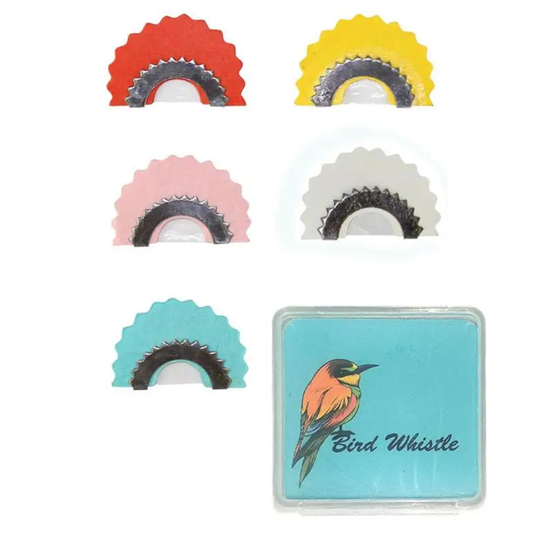 

5PCS Bird Whistle Magic Fun Bird Caller Tongue Whistle Warbler Original Magic Tweeting Noisemaker Toys Tricks