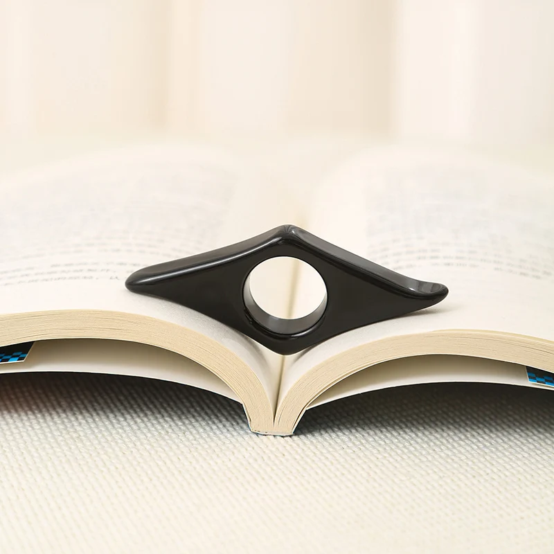 Bookmark Holder Resin Thumb Book Support Page Presses Stands Office Supplies