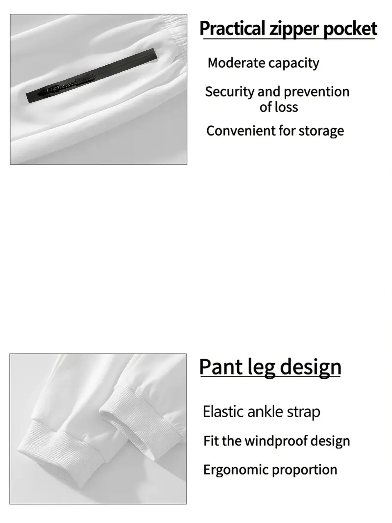 بنطلونات للأولاد، سراويل شتوية مخملية، جيوب بسحاب، بنطلونات رياضية للراحة في المنزل والخارج، نمط سميك، بسيط ومقاس كبير. 7-1