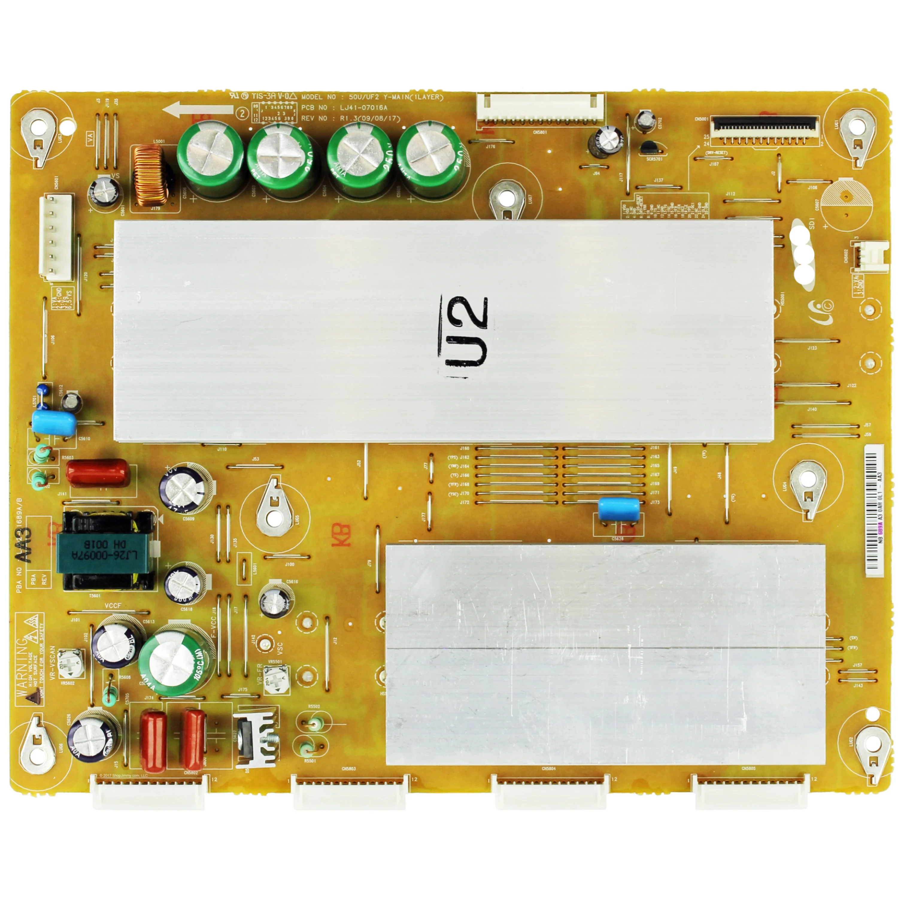 

Genuine Original Plasma TV LJ41-07016A LJ92-01689A Y-Main Board for NS-P501Q-10A PH50KPPLBF/ZA PN50B400P3 PN50B430P2 PN50B450B1