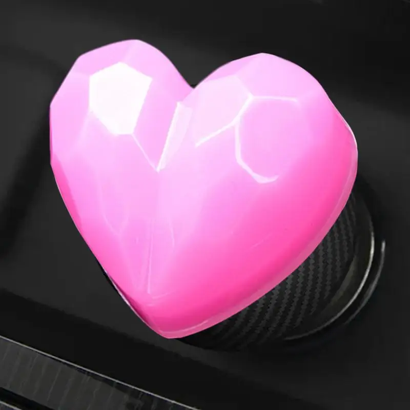 USB LED Car Light Auto Interior Atmosphere Light Heart Car Lights Interior Ambient Lighting Decor Color Changing Atmosphere Lamp