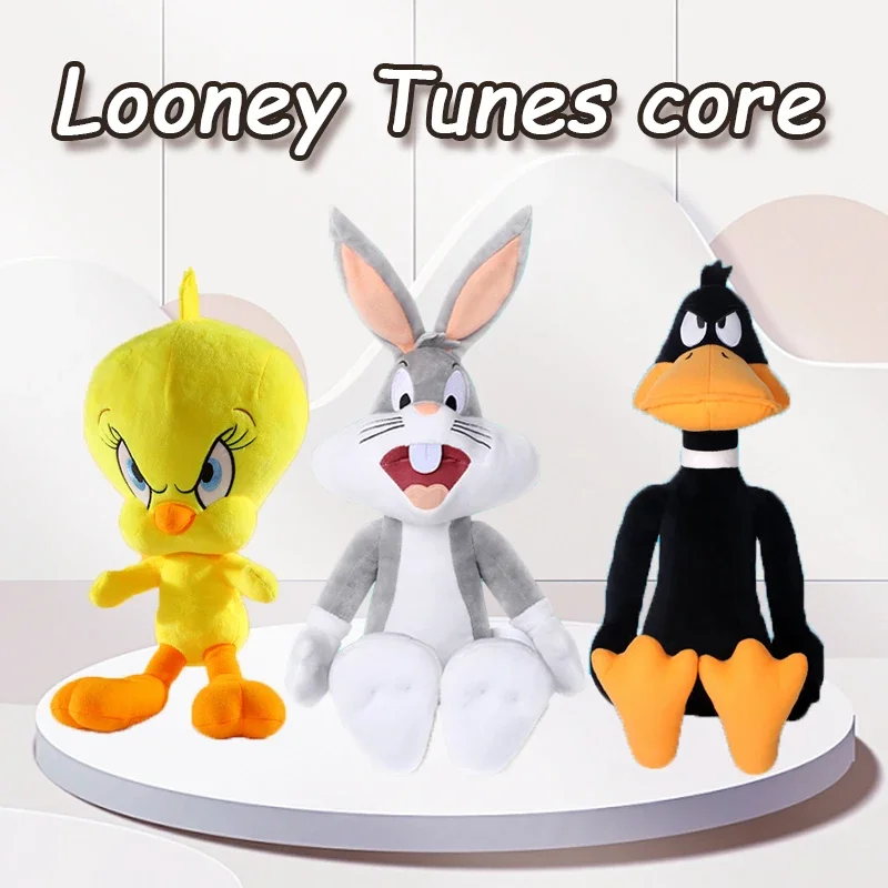 Бесплатная доставка, Looney Tunes, плюшевая игрушка 51 см в виде жуков, кролика, твиппи, птица, Толстая Утка, фигурка из аниме-фильма, плюшевые игрушки-животные, куклы, игрушки