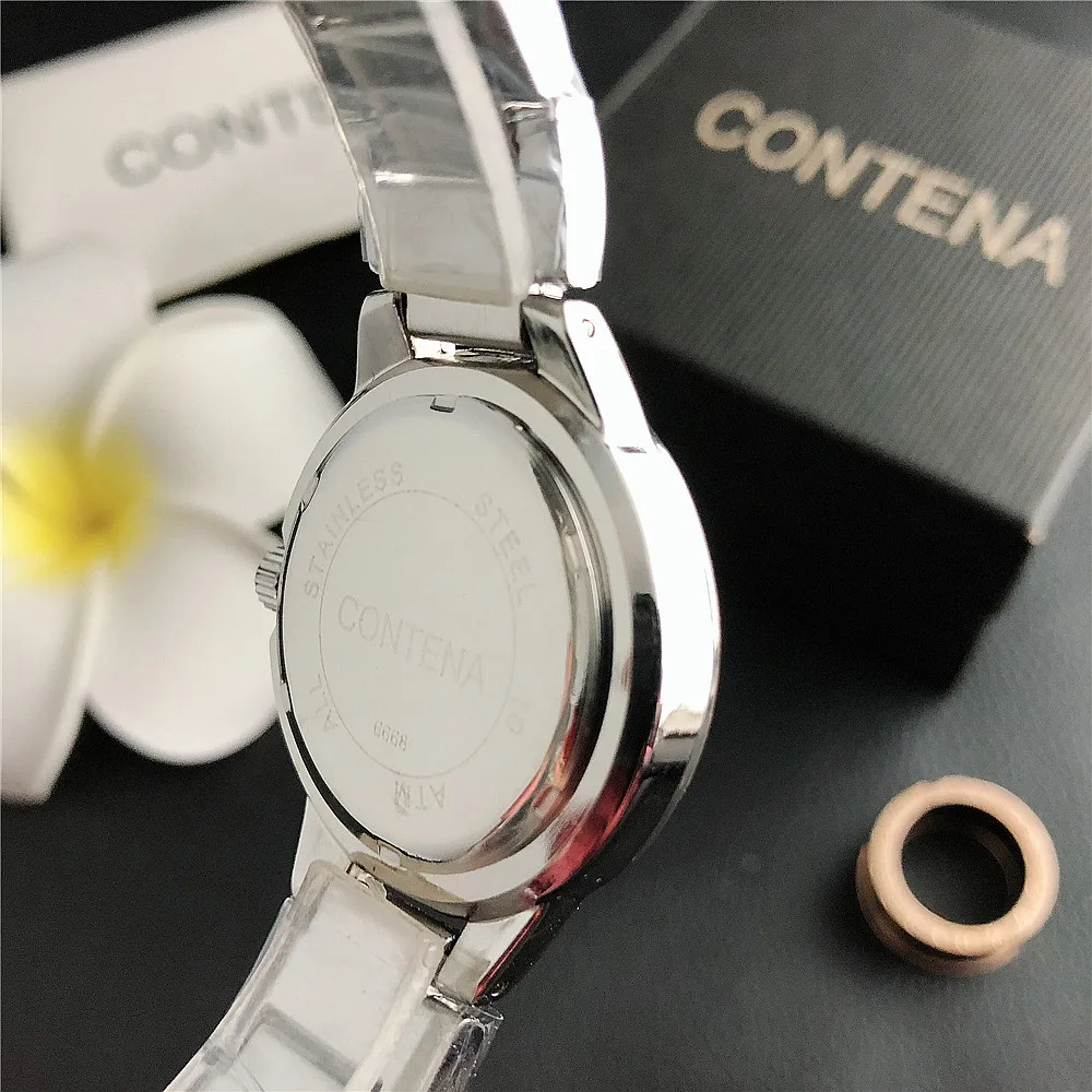 Luxury Women's Elegant Stainless Steel Bracelet Watch with Roman Dial