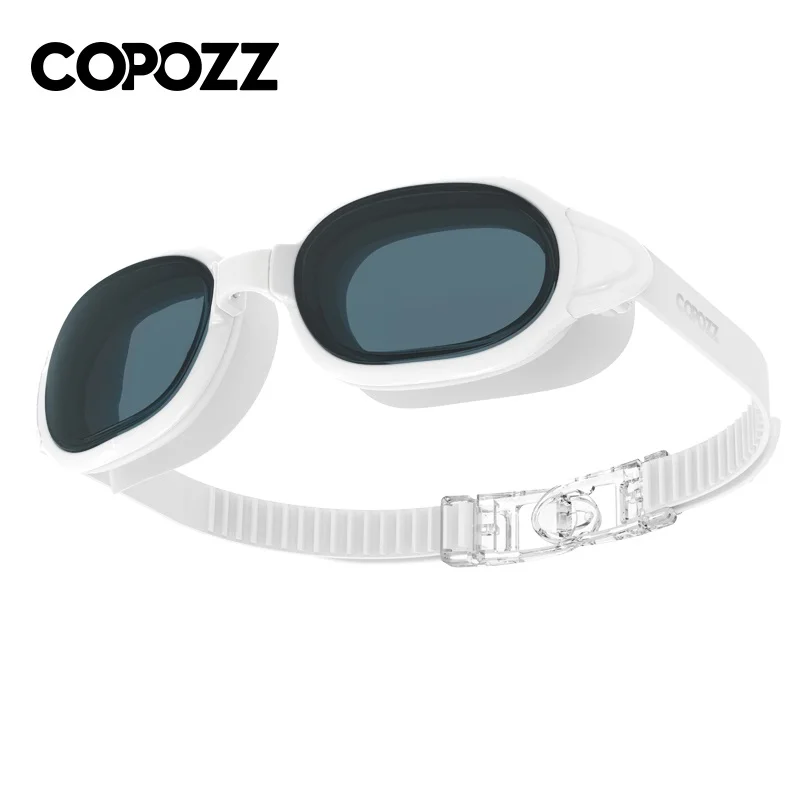 COPOZZ 3817 Best Swimming Goggles Men Women Adult Swim Goggle Professional Anti Fog Pool Swimming Glasses Eyewear -1.5 to -7
