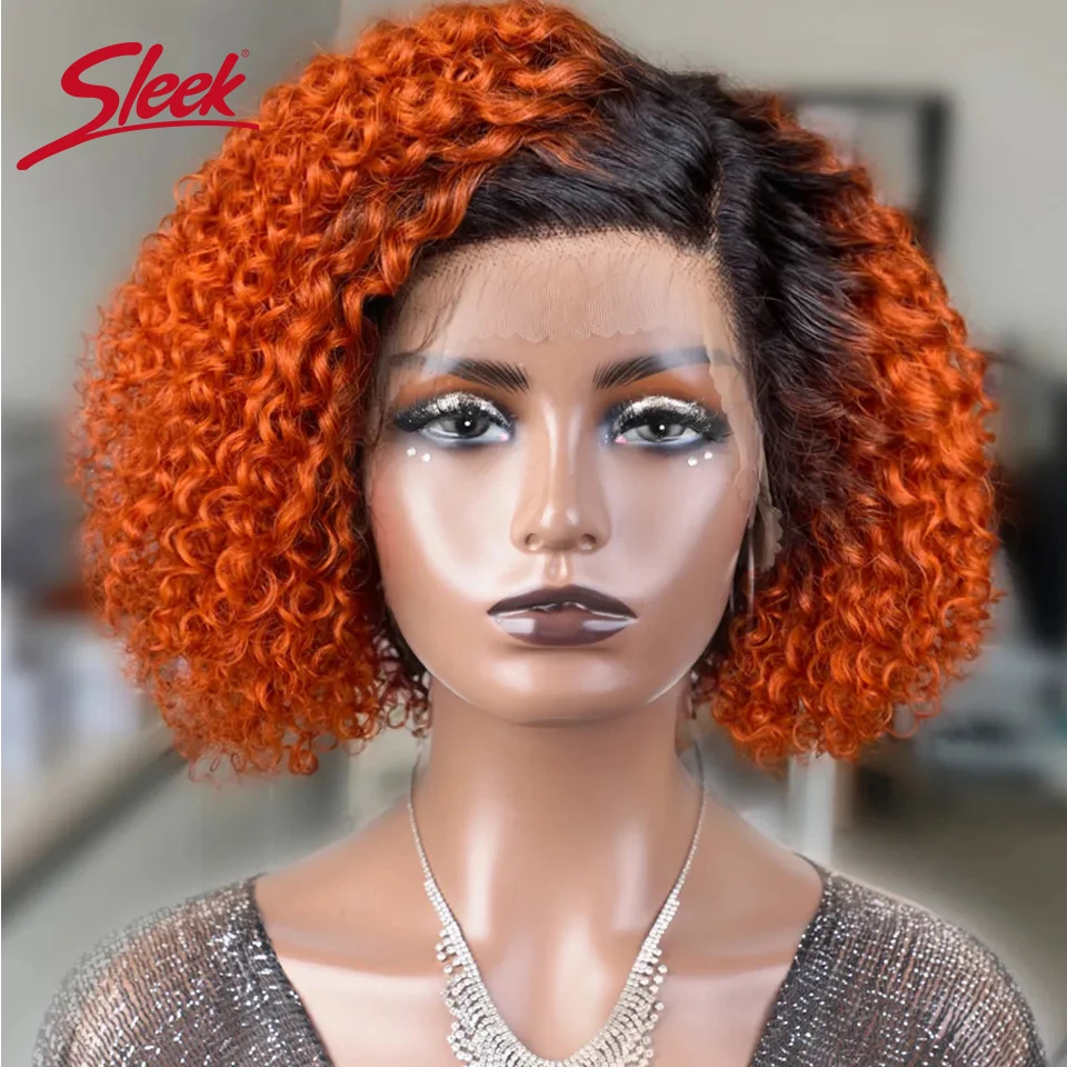 sleek-lace-bob-wigs-brazilian-afro-kinky-curly-wave-lace-part-font-wigs-blond-black-root-orange-color-nature-remy-hair-wigs
