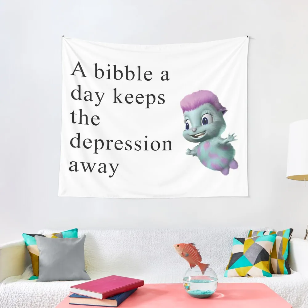 

Bibble Meme Tapestry Aesthetic Room Decor Korean Luxury Living Room Decoration Tapestry