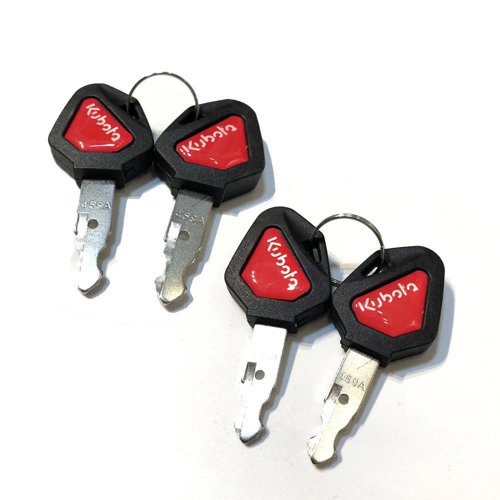 

5PCS Start Key Excavator Door Key For Kubota Ignition Key U15 U30 U135 U155 U161 U163 Excavator Accessories