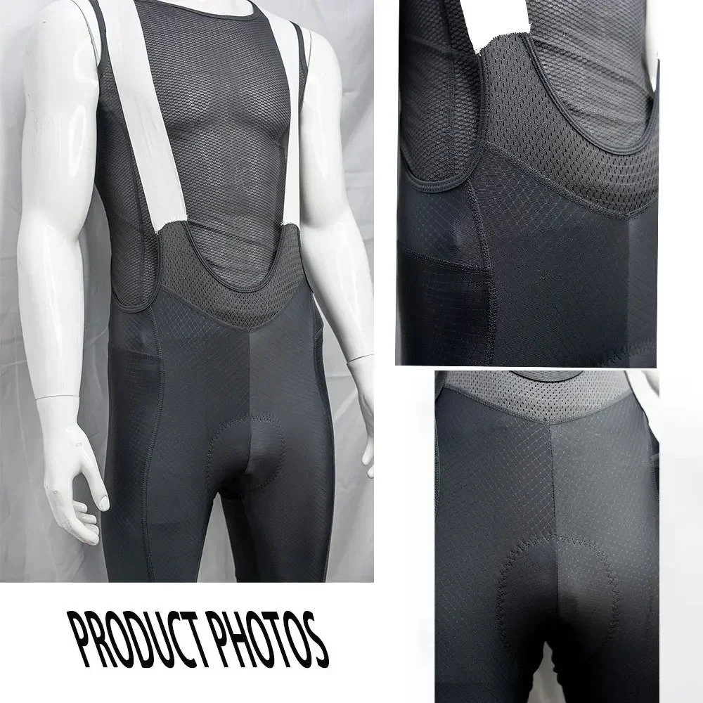 Men Cycling Bib Shorts Mechanism Mountain Bike Bib Shorts 6H Padded Breathable Quick Dry MTB Road Bicycle Racing Cycling Pants