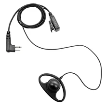 

Type D ears hang walkie talkie headset Earpiece for motorola CP010,CP140,GP68,EP450,DEP450,CT150,250 two way radios