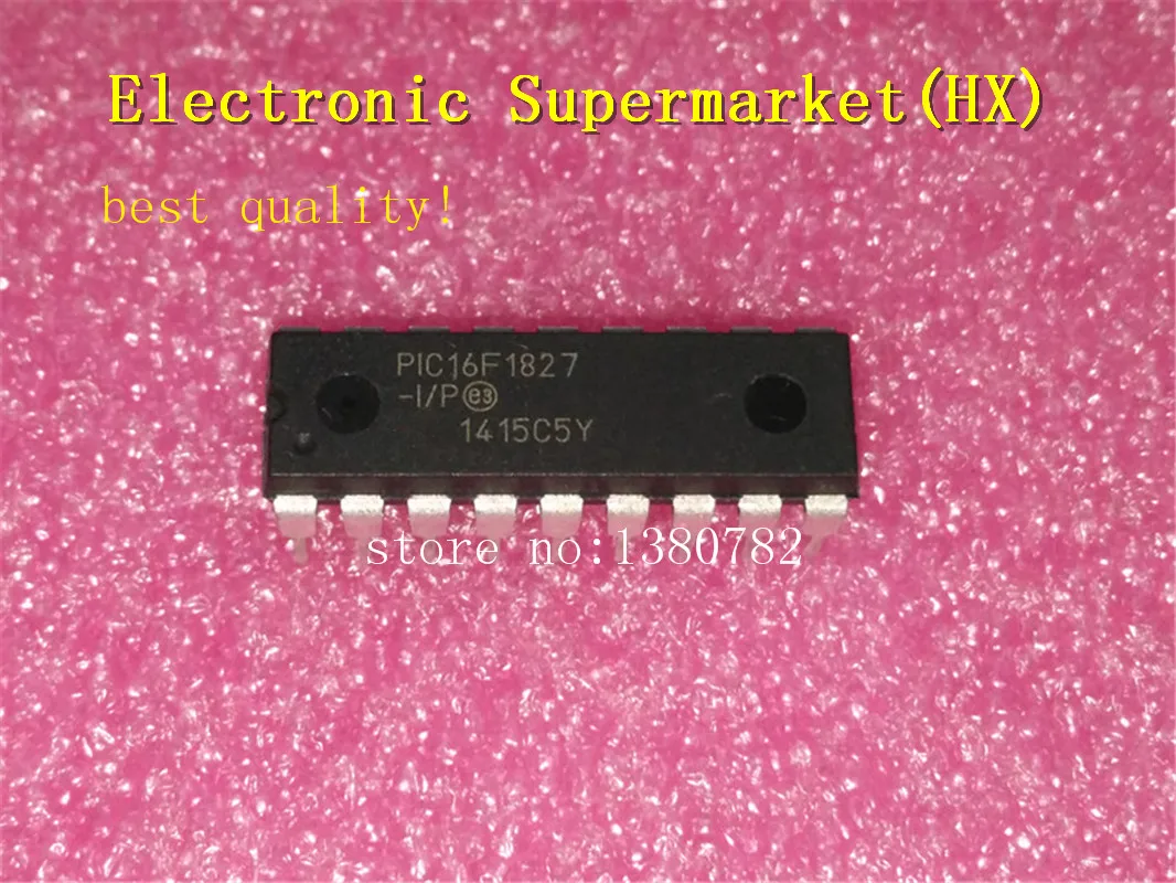 Free Shipping 5pcs/lots PIC16F1827-I/P PIC16F1827 DIP-18  New original  IC In stock!