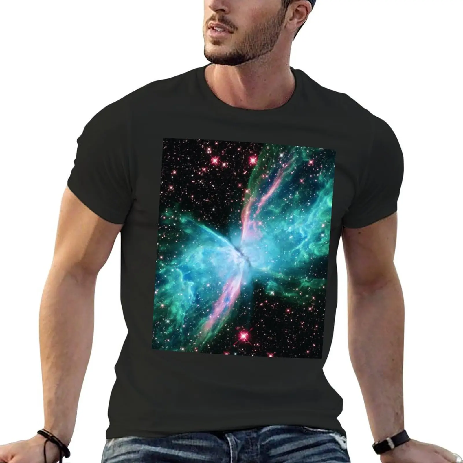 

Space The Butterfly Nebula T-Shirt designer shirts plus size clothes tops T-shirt men