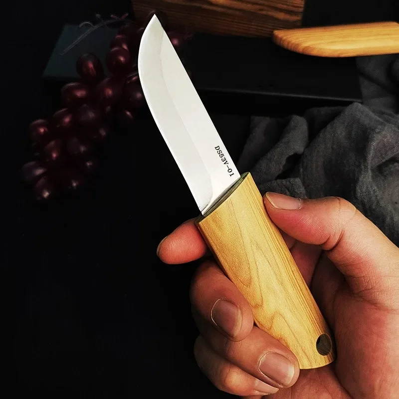 Kitchen Knife Forged Utility Knife Lightweight Fruit Vegetable Knife Kitchen Cutting Slicing Stainless Steel Cutter