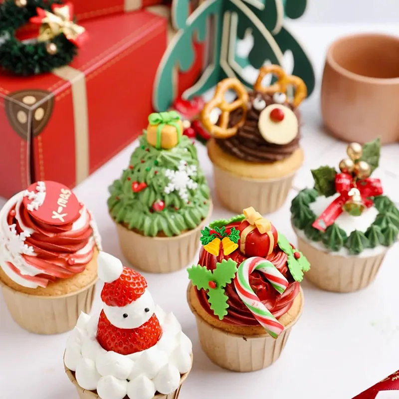 Holly Blätter Fondant Form Für Weihnachten Glocken Silikon Form Kuchen Dekoration Cupcake Topper Candy Gum Paste Küche Backen Werkzeuge – Detail 2