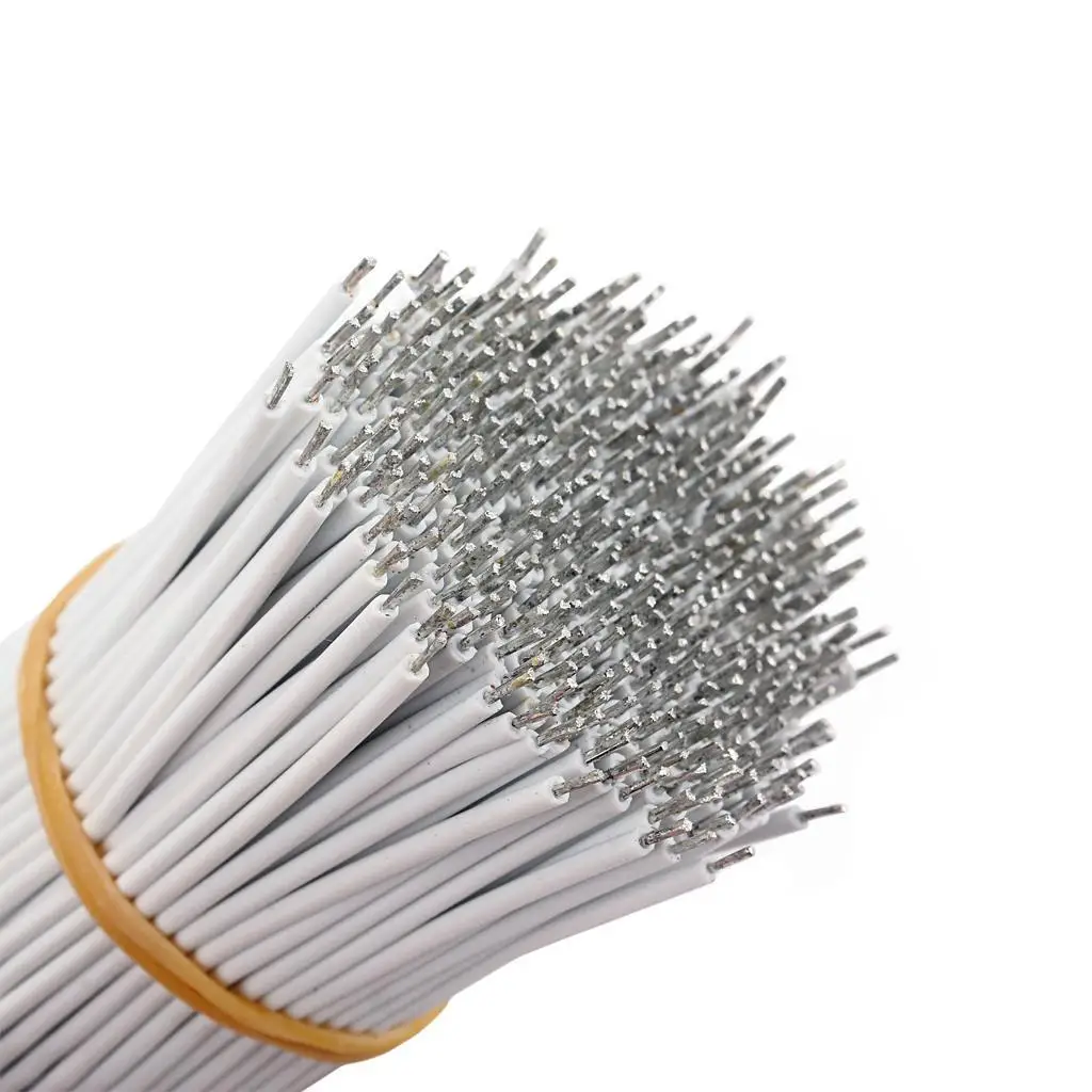 

100 шт. 80 мм 22AWG винтажный гитарный провод для электрогитары красный