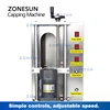 ZONESUN Capping Machine for Screwing Bottle Jar Plastic Aluminum Closure Lid Twist-off Top Packaging Production ZS-XGCC2 2
