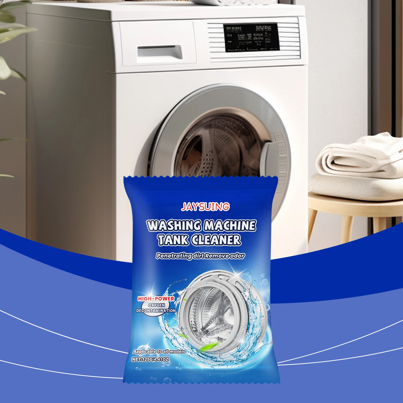 Washing machine tank cleaner Daily household care Cleaning maintenance Washing machine tank dirt clean