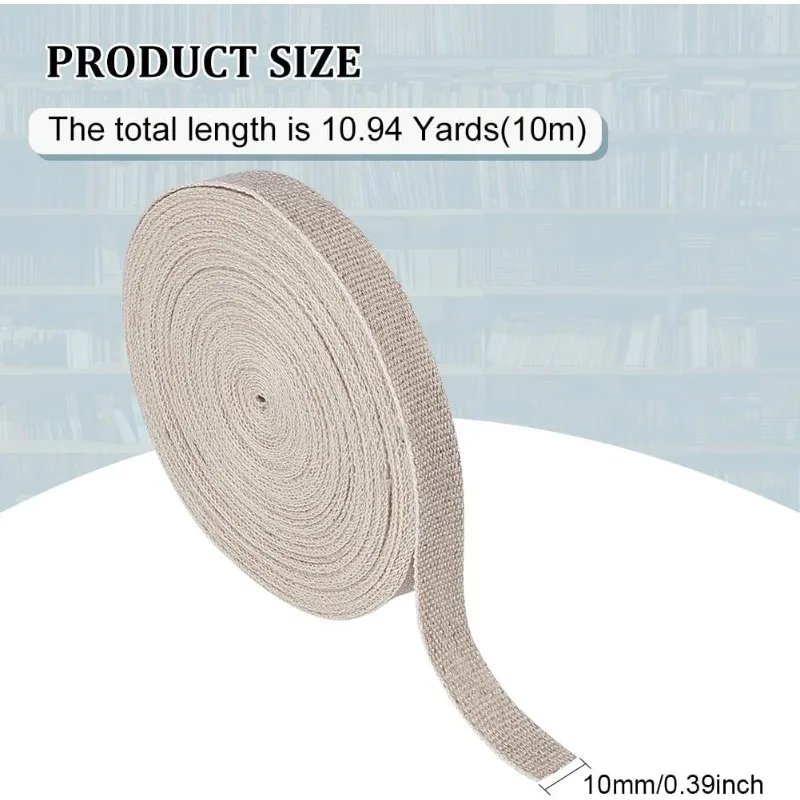 Nastro Per Rilegatura Libri Nastro Adesivo Per Rilegature In Tessuto Nero - 50 Mm X 10 M, Senza Acidi, Per Libri, Biblioteche E Artigianato Nastro Adesivo Telato Nero