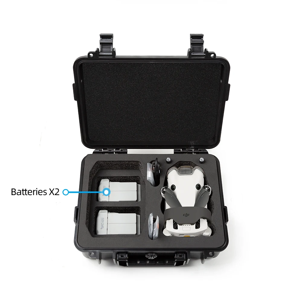Storage Case For DJI Mini 4 Pro Portable Suitcase Hard Case Explosion-proof Carrying Box for DJI RC N2 Controller Accessories