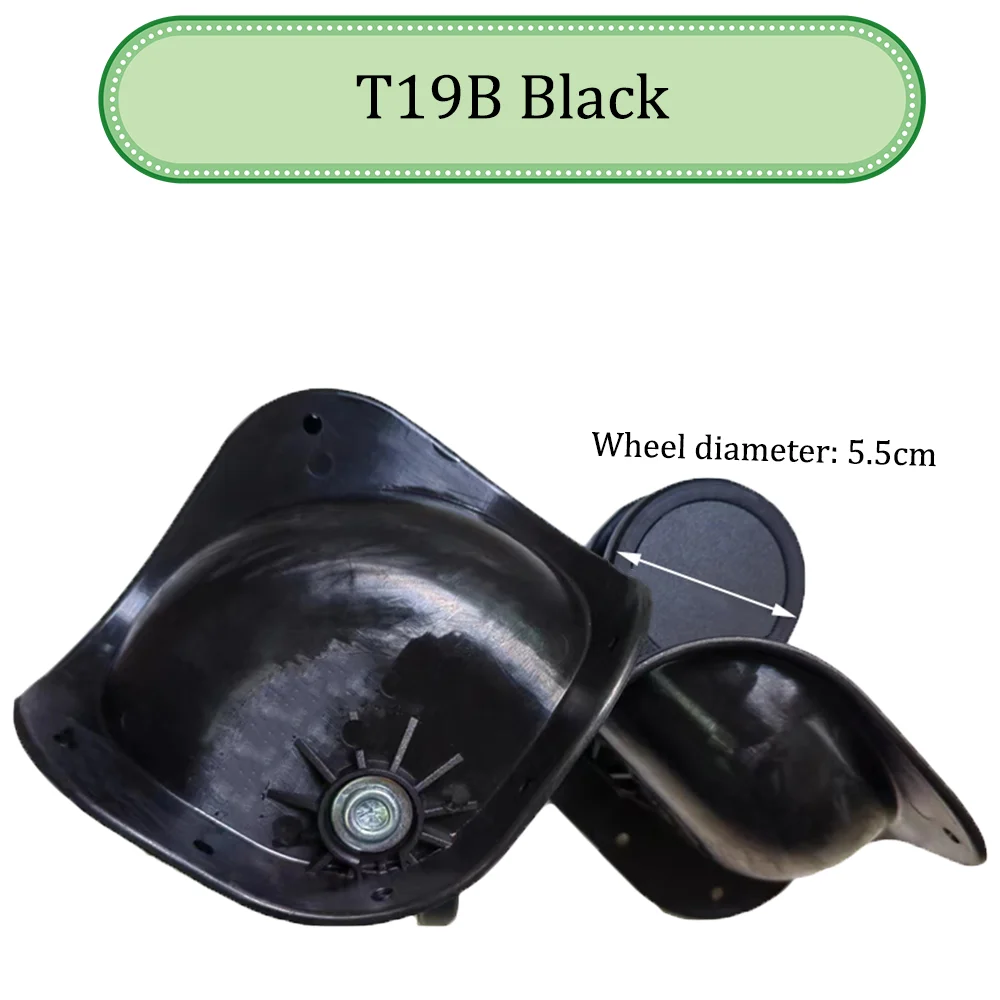 Suitable For SJTOBOL T19C Universal Wheel Trolley Case Wheel Replacement Luggage Pulley Sliding Casters wear-resistant Repair