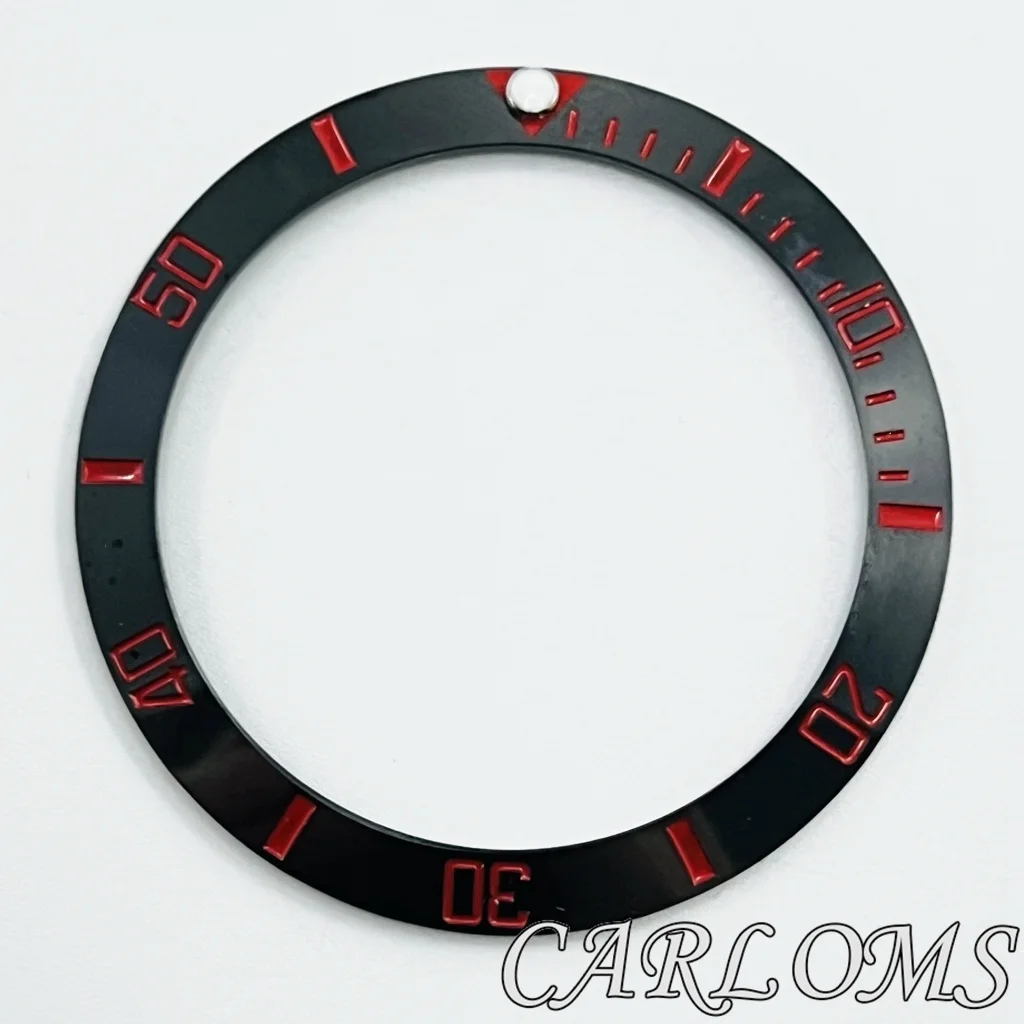 Premium Black Rose Gold Multicolor Ceramic GMT Bezel Insert
