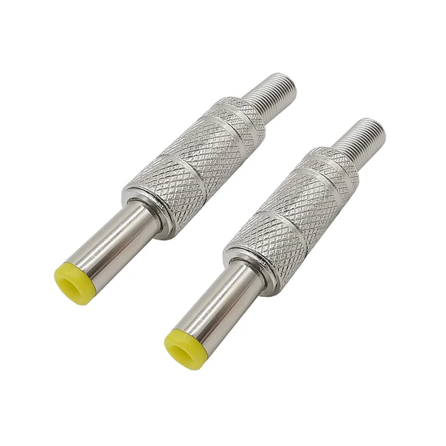 Adattatore Alimentatore Cavo Cavo Alimentazione CC Con Connettore Maschio 2,1mm X 5,5mm - Treccia Resistente, Nero E Rosso, Per Collegamenti Elettrici Sicuri Cavo Pigtail Alimentatore - Foto 4