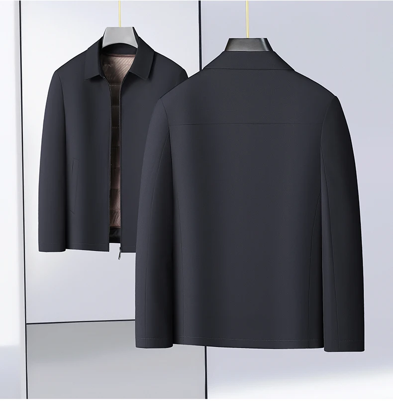 Hochwertige Entendaunenjacken 2025, Winter-Herren-Puffermantel mit abnehmbarem Daunenfutter, winddicht, verdickt, warm, Parka-Kleidung – Detail 12