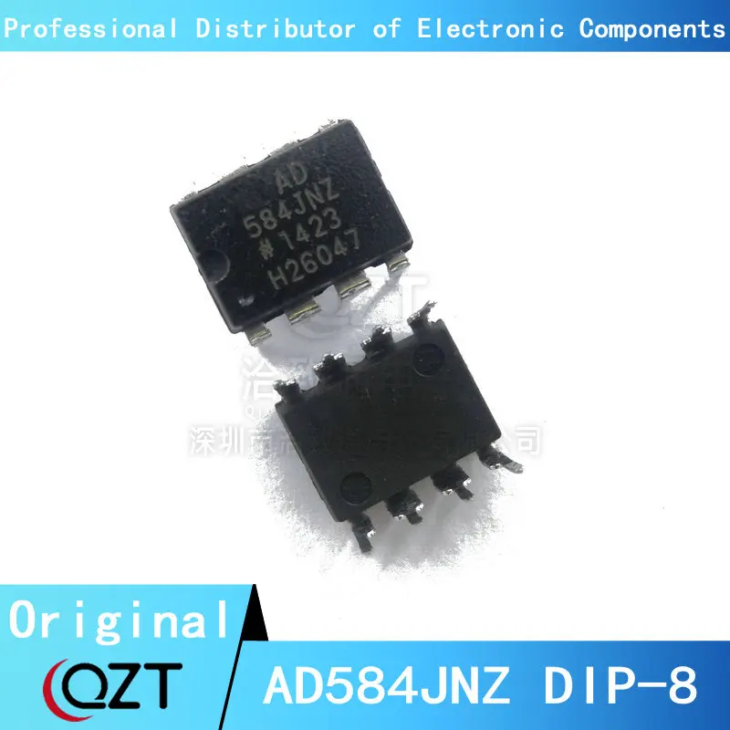 10pcs/lot AD584 DIP8 AD584J AD584JN AD584JNZ DIP-8 chip New spot 10pcs lot lm4562 dip8 lm4562n lm4562na dip 8 chip new spot