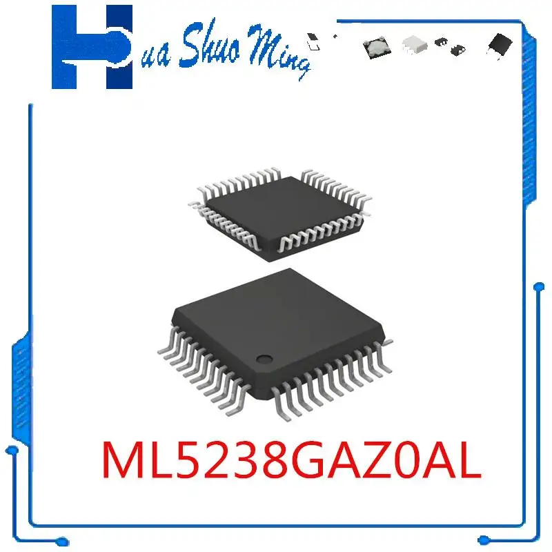 

2Pcs/Lot ML5238GAZ0AL L5238 TQFP44 MEC1416-NU MEC1416 QFP-128