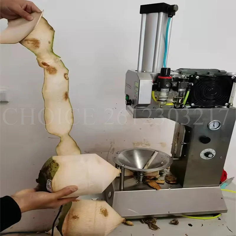 Best Price Fresh Coconut Peeler Machine Commercial Coconut Peeling Maker Automatic Trimming Maker Tender Peeler