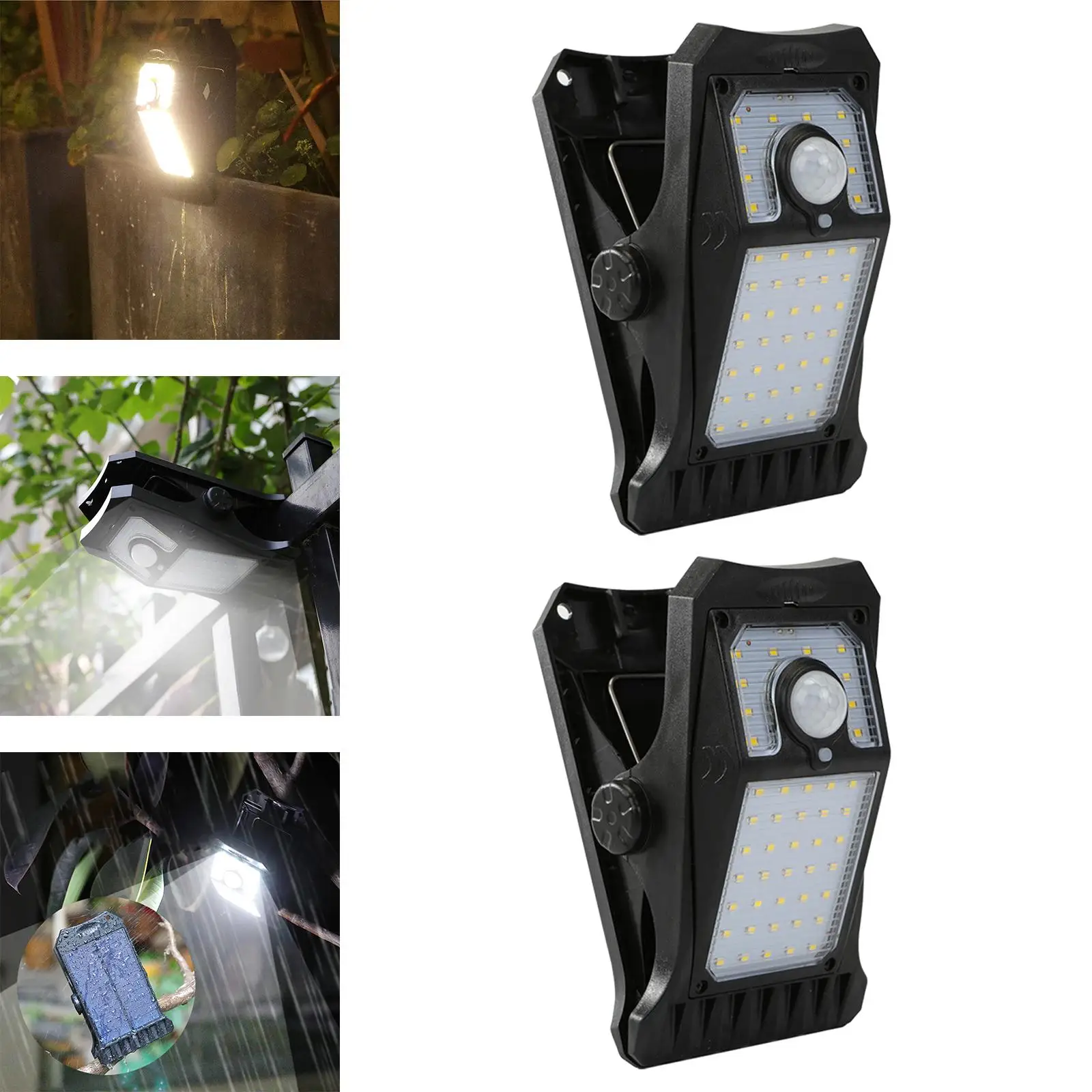 45LED Solar Motion Sensor Lights with IP44 Waterproof for Fence Garage Patio