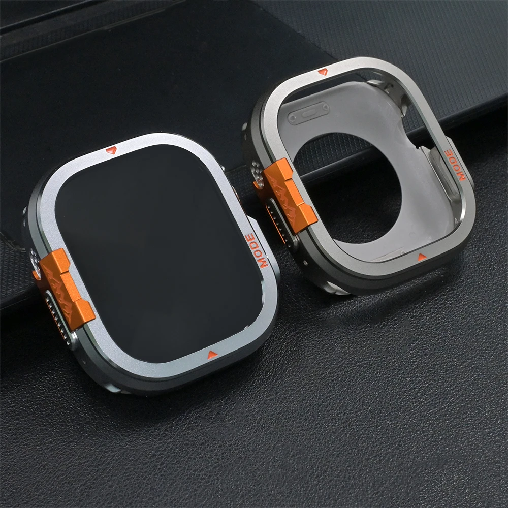 Premium Aluminum Bumper Frame for Smartwatch - Luxury Metal Protector Case