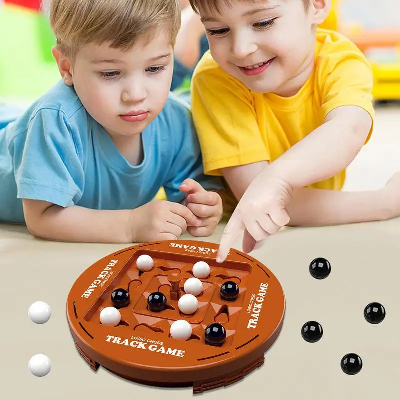 4 In A Row Game Educational Orbit Logic Board Game 2 Player Fast Strategy Track Logic Board For Fun Family Night