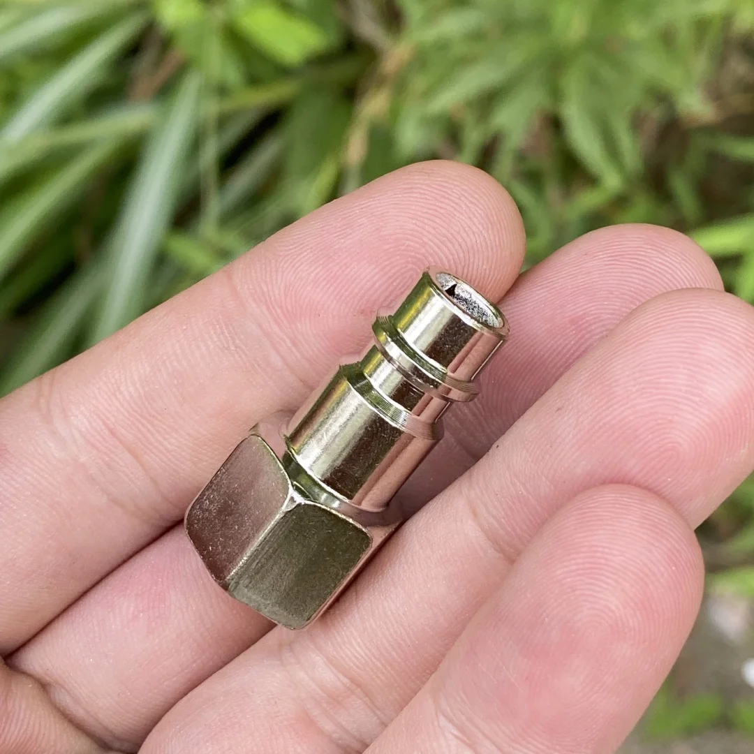 PF20 G1/4 BSP1/4 Europe Type Pneumatic Quick Fitting Connector Female Thread 5Pcs For Air Compressor Gun