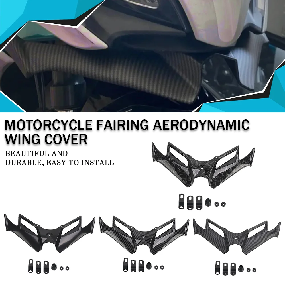 

For CFMOTO Motorcycle Fairing Aerodynamic Winglet Cover Fixed Wind Wing Accessories For CF MOTO 450SR 2022 -2024 450SS 2023 2024