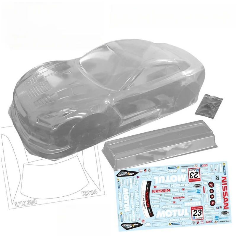

TC086 1/10 Nissan GTR, 200mm TT01 TT02 Drift to fit HPI TAMIYA MST
