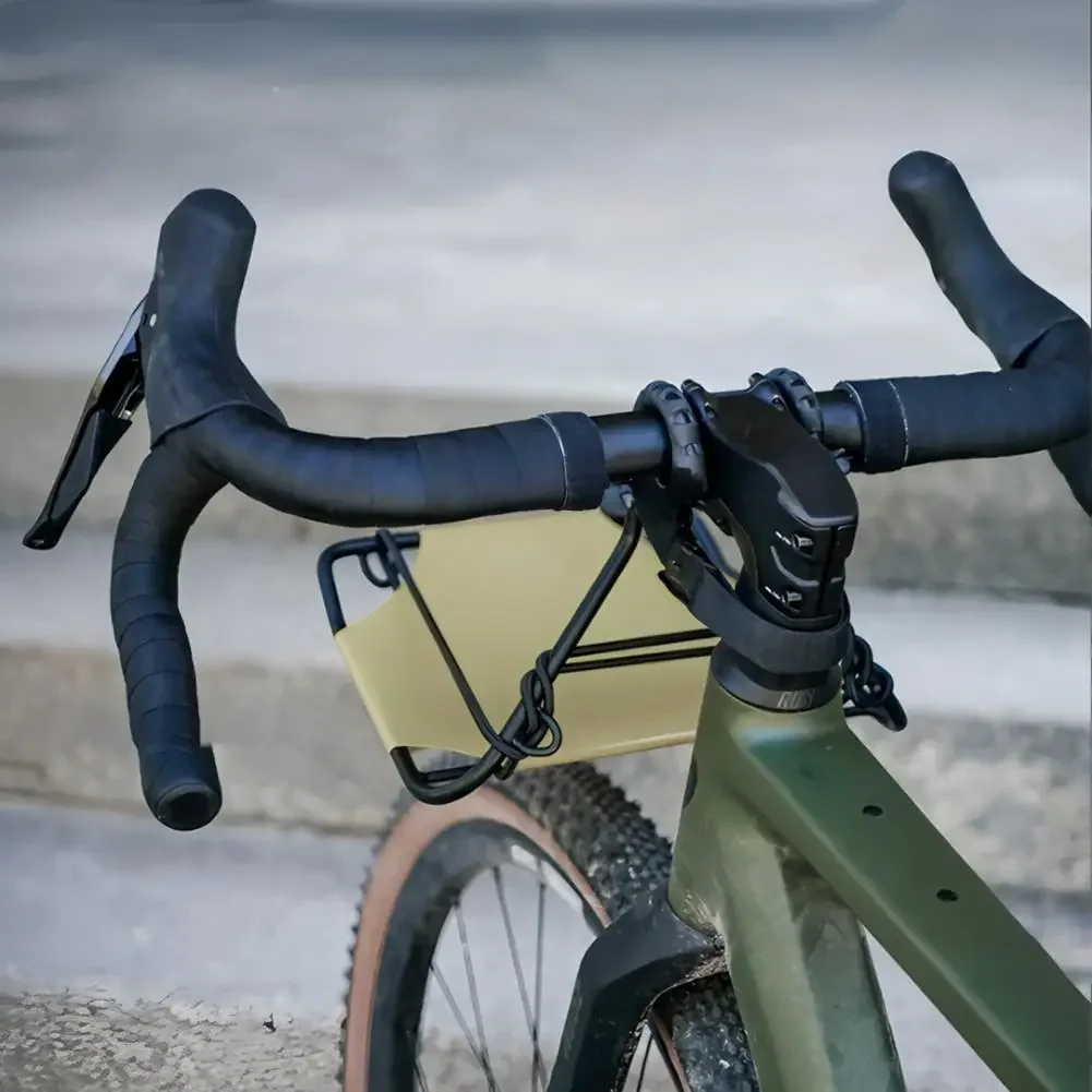 Folding Bike Front Bag Carrier Bicycle Basket Metal Bike Basket Front Rack Carrier Panniers Bag Luggage MTB Bicycle Accessories